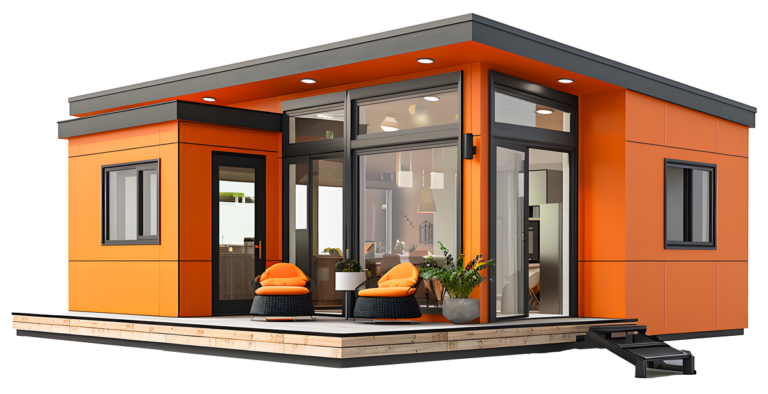 Oragne house